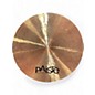 Used Paiste 22in 2002 Crash Cymbal