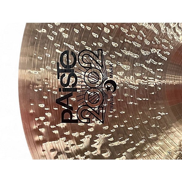 Used Paiste 20in 2002 Ride Cymbal