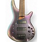 Used Ibanez Used Ibanez SR505 5 String Trans Purple Electric Bass Guitar