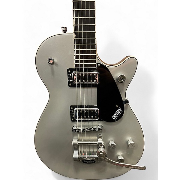 Used Gretsch Guitars G5230T Elecromatic Jet Silver Solid Body Electric Guitar