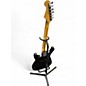 Used Fender noir stratocaster black and red Solid Body Electric Guitar