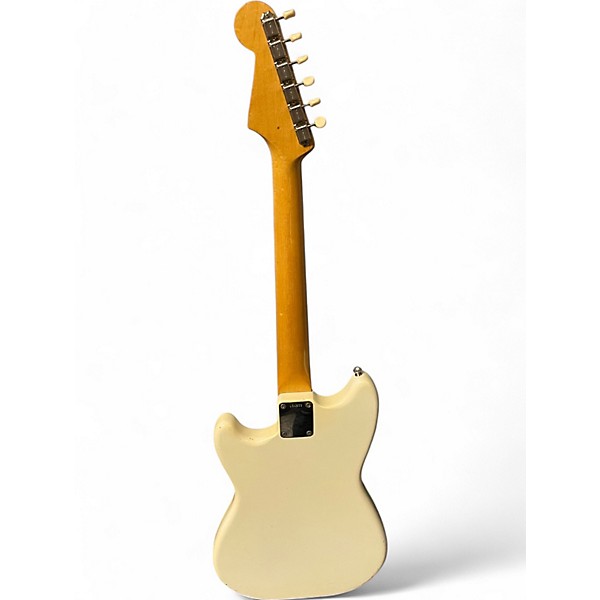 Vintage 1964 Fender Duo Sonic Olympic White Solid Body Electric Guitar