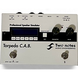 Used Two Notes AUDIO ENGINEERING torpedo C.A.B. Pedal