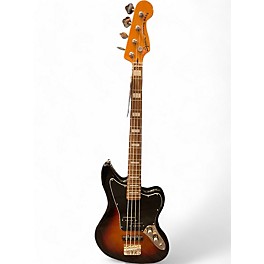 Used Squier JAGUAR BASS 2 Color Sunburst Electric Bass Guitar