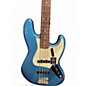 Used 2023 Fender Vintera 60s Jazz Bass Blue Electric Bass Guitar thumbnail