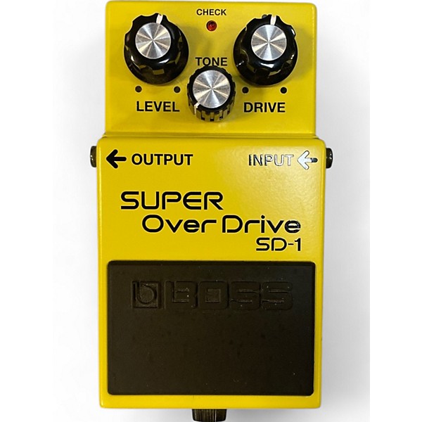 Used BOSS SD1 Super Overdrive Effect Pedal