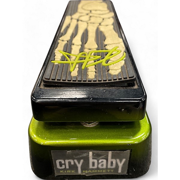 Used Dunlop KH95 Kirk Hammett Signature Cry Baby Wah Effect Pedal