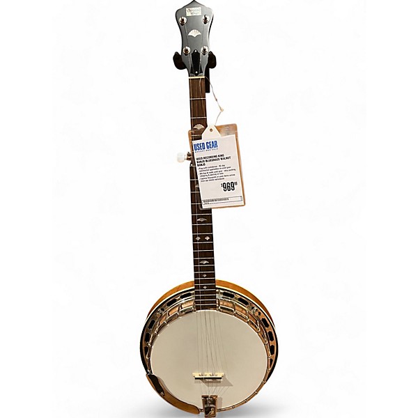 Used Recording King BANJO BLUEGRASS Walnut Banjo