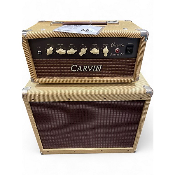 Used Carvin vintage 16 Guitar Stack