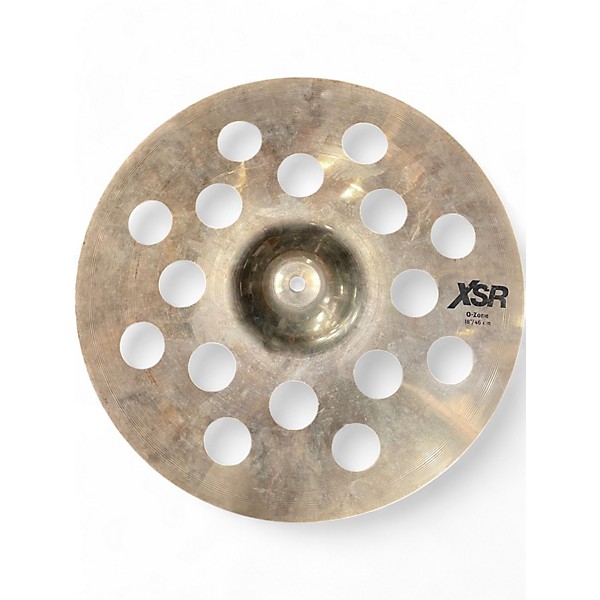 Used SABIAN 18in XSR OZONE  Cymbal