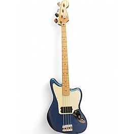 Used Squier Affinity jaguar Blue Electric Bass Guitar