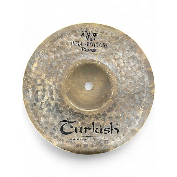 Used Turkish 8in Toprak Stack Cymbal