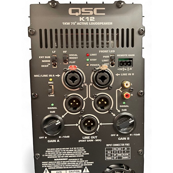 Used QSC K12 Powered Speaker