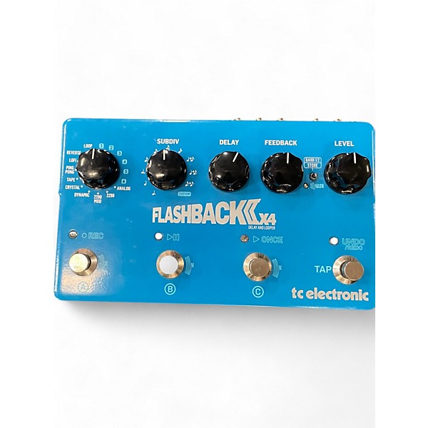 Used TC Electronic Flashback X4 Delay And Looper Effect Pedal