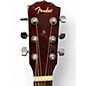 Used Fender FA135CE Concert Natural Acoustic Electric Guitar