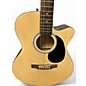 Used Fender FA135CE Concert Natural Acoustic Electric Guitar