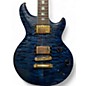 Used 2002 Terry Mcinturff Glory Custom Blue Solid Body Electric Guitar