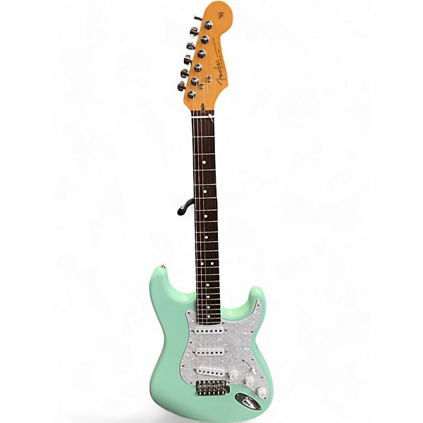 Used Fender American Professional II Stratocaster Surf Green Solid Body Electric Guitar