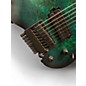 Used Keisel vader 8 TRANSLUCENT TEAL/BLACKBURST Solid Body Electric Guitar