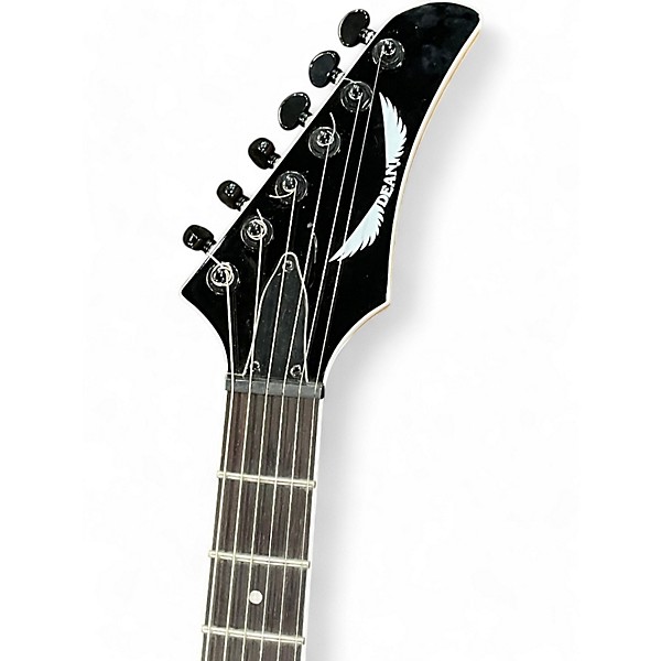 Used Dean N427 Black Solid Body Electric Guitar