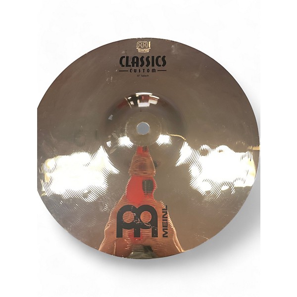 Used MEINL 10in Classic Custom Splash Cymbal