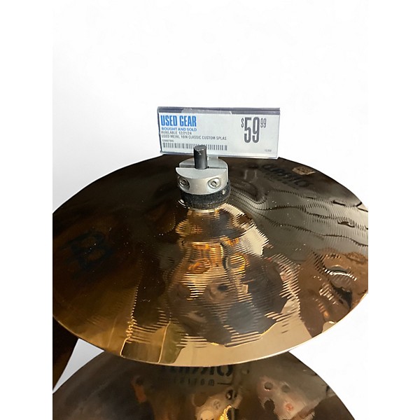 Used MEINL 10in Classic Custom Splash Cymbal