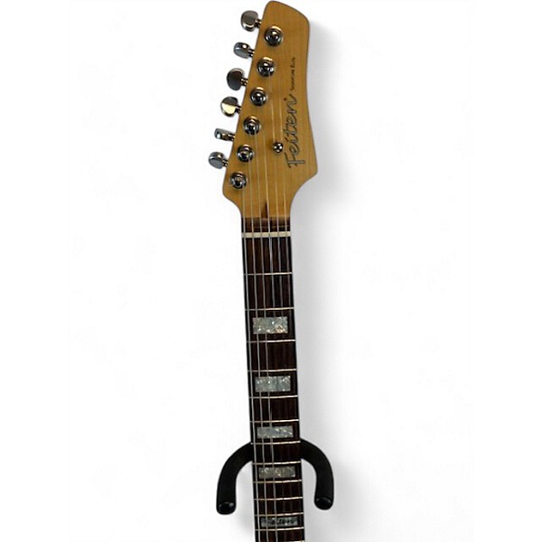 Used Feiten Signature Elite Honey Burst Solid Body Electric Guitar