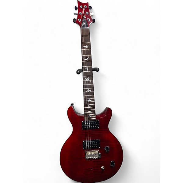 Used PRS Carlos Santana Signature SE Cherry Solid Body Electric Guitar