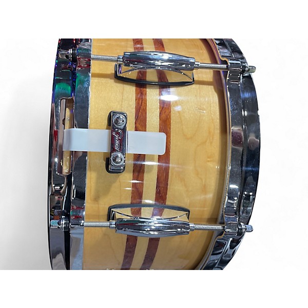 Used 2020s Gretsch Drums 6X13 Mark Schulman Signature Snare NATURAL MAPLE BUBINGA Drum