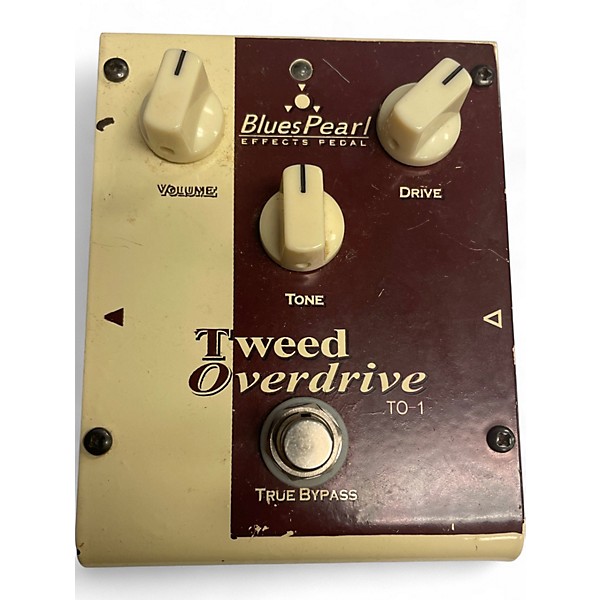 Used Blues Pearl TO1 TWEED OVERDRIVE Effect Pedal