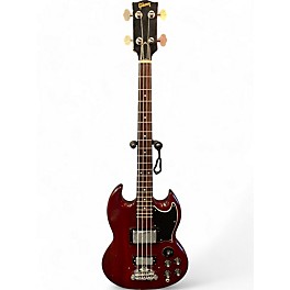 Vintage 1977 Gibson EB-3 Cherry Electric Bass Guitar