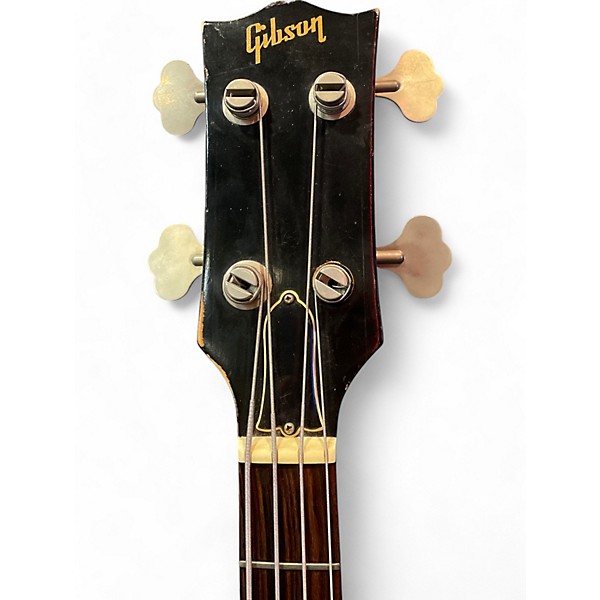 Vintage 1977 Gibson EB-3 Cherry Electric Bass Guitar