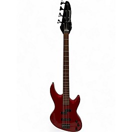 Used DeArmond Pilot Candy Apple Red Electric Bass Guitar