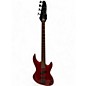 Used DeArmond Pilot Candy Apple Red Electric Bass Guitar thumbnail