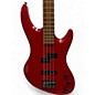 Used DeArmond Pilot Candy Apple Red Electric Bass Guitar