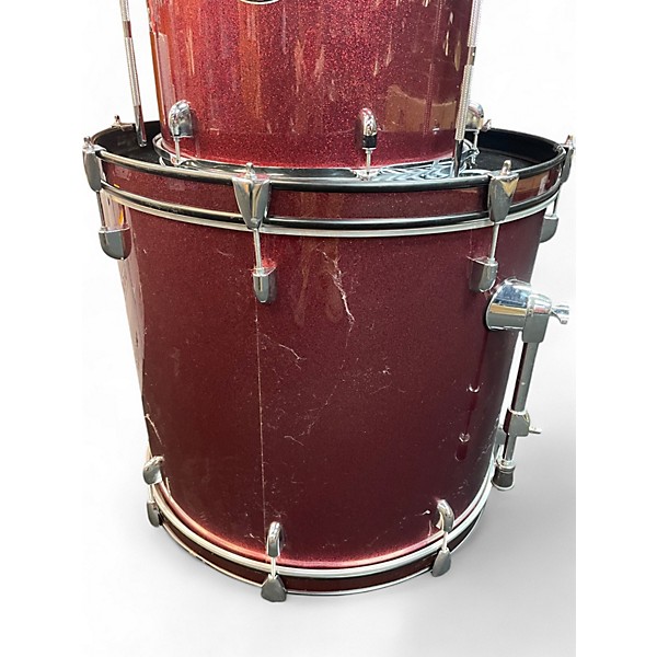 Used PDP by DW 5 Piece CenterStage Metallic Maroon Drum Kit