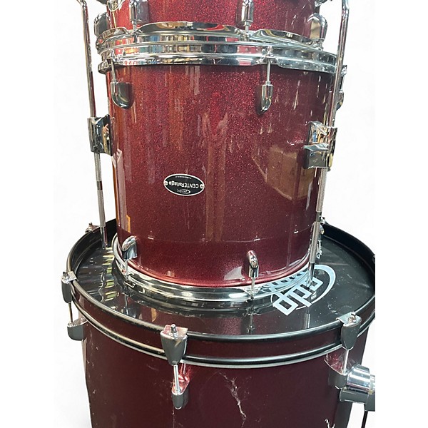 Used PDP by DW 5 Piece CenterStage Metallic Maroon Drum Kit