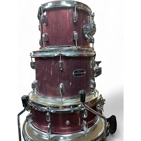 Used PDP by DW 5 Piece CenterStage Metallic Maroon Drum Kit