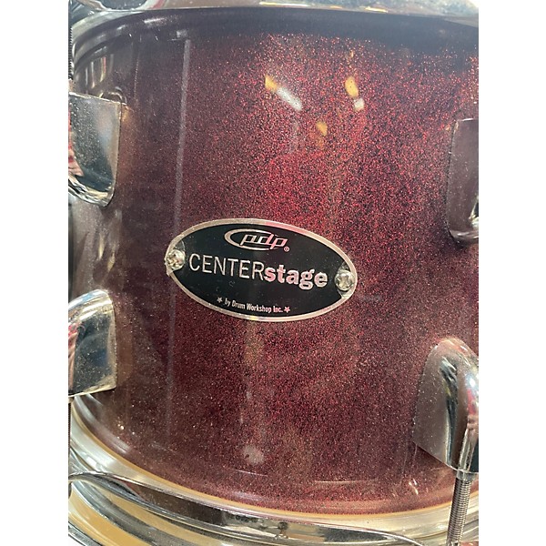 Used PDP by DW 5 Piece CenterStage Metallic Maroon Drum Kit