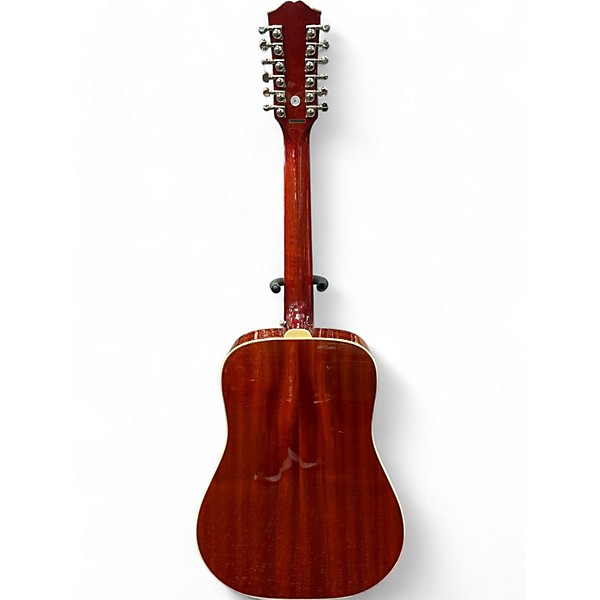 Used Epiphone HUMMINGBIRD 12 STRING Heritage Cherry Sunburst 12 String Acoustic Electric Guitar