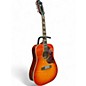 Used Epiphone HUMMINGBIRD 12 STRING Heritage Cherry Sunburst 12 String Acoustic Electric Guitar