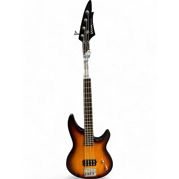 Used Laguna Bass 2 Color Sunburst Electric Bass Guitar