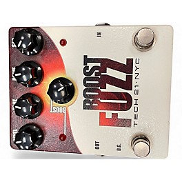 Used Tech 21 Fuzz boost Effect Pedal