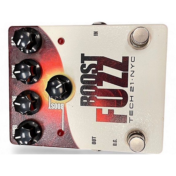 Used Tech 21 Fuzz boost Effect Pedal