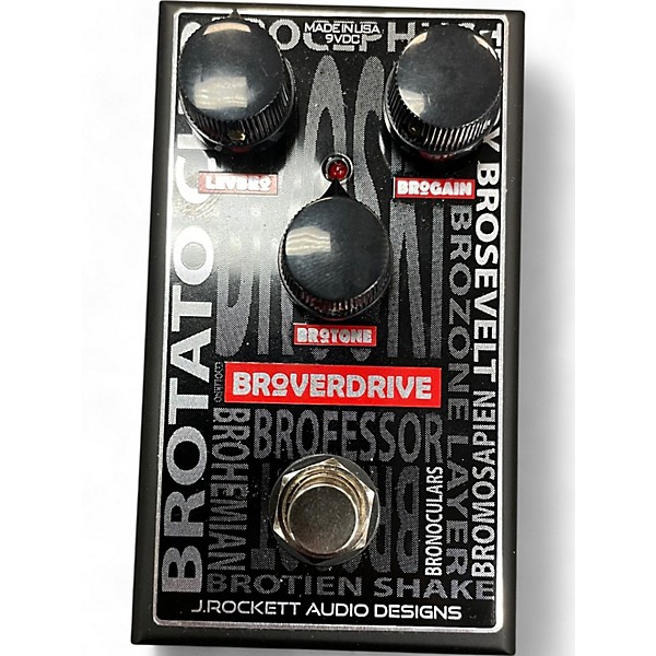 Used J.Rockett Audio Designs broverdrive Effect Pedal