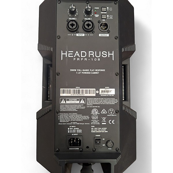 Used HeadRush frfr 108 Guitar Power Amp