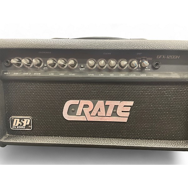 Used Crate GFX1200H Solid State Guitar Amp Head