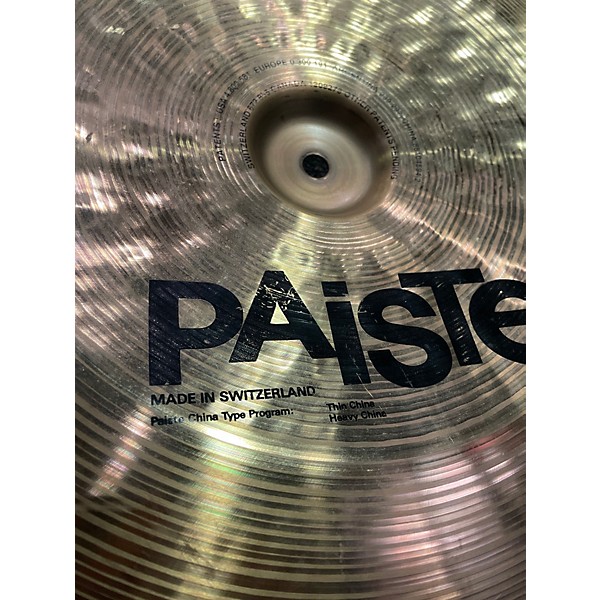 Used Paiste 16in Signature Prototype China Cymbal