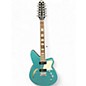 Used Reverend airwave Deep Sea Blue Hollow Body Electric Guitar thumbnail