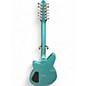 Used Reverend airwave Deep Sea Blue Hollow Body Electric Guitar